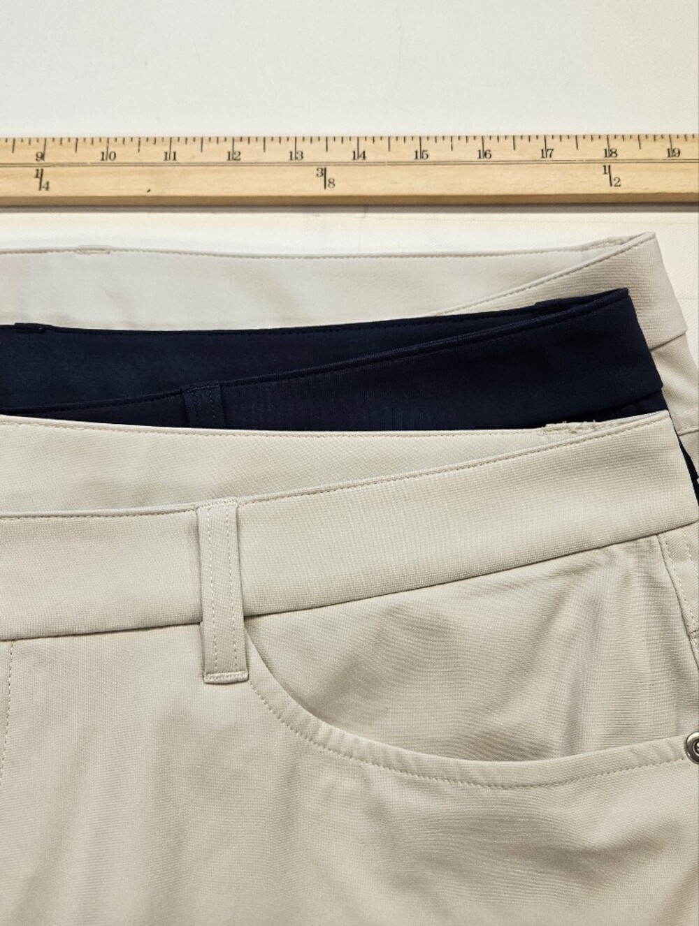 Lululemon ABC Classic-Fit Warpstreme Pants Set Of 3 PAIRS SIZE 36x30(28) LM5AQHS - Picture 13 of 14
